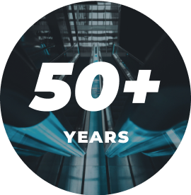 50+ years experience